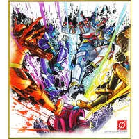 Illustration Board - Kamen Rider Build / Kamen Rider Evol & Kamen Rider Rogue & Kamen Rider Grease & Kamen Rider Cross-Z