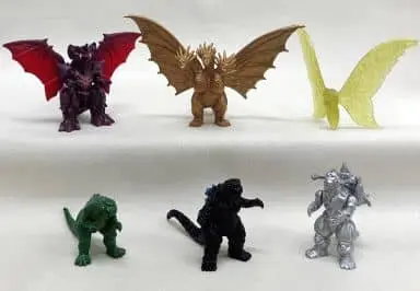 Trading Figure - Godzilla / Godzilla Junior & Destoroyah & Mechagodzilla & Mothra