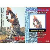 Trading Card - Godzilla / Titanosaurus