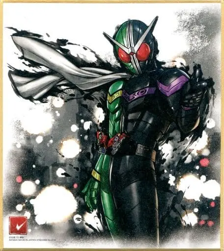 Illustration Board - Kamen Rider W / Kamen Rider Double