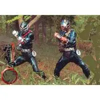 Trading Card - Kamen Rider Hibiki / Kamen Rider Todoroki & Kamen Rider Zanki