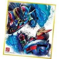 Illustration Board - Kamen Rider Build / Kamen Rider Cross-Z & Kamen Rider Blood