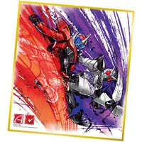 Illustration Board - Kamen Rider W / Kamen Rider Double & Kamen Rider Accel