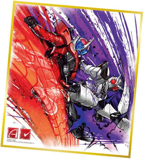 Illustration Board - Kamen Rider W / Kamen Rider Double & Kamen Rider Accel