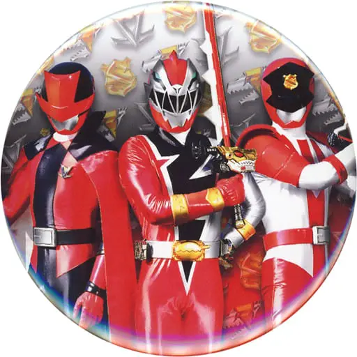 Badge - Mashin Sentai Kiramager / Patren 1gou & Lupin Red & Ryusoul Red