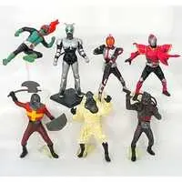 Trading Figure - Kamen Rider / Shadow Moon & Kamen Rider 1 & Kamen Rider Raia & Kamen Rider Faiz