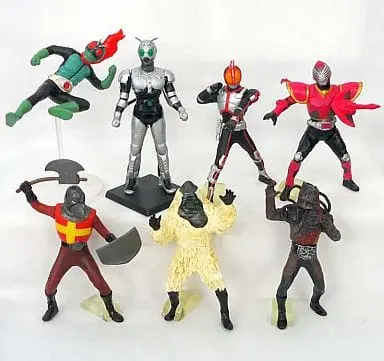 Trading Figure - Kamen Rider / Shadow Moon & Kamen Rider 1 & Kamen Rider Raia & Kamen Rider Faiz