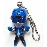 Key Chain - Tokumei Sentai Go-Busters / Blue Buster