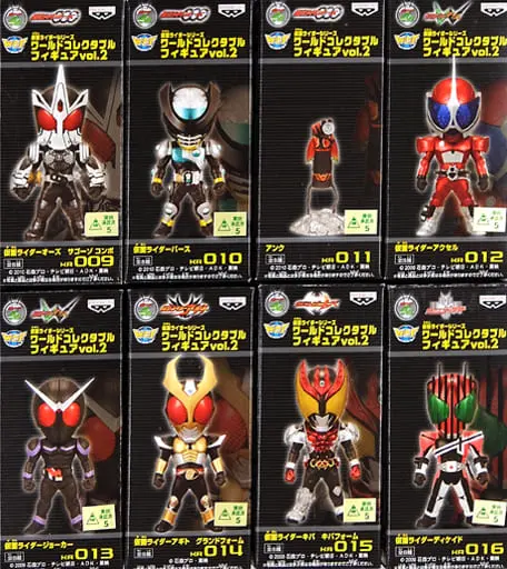 World Collectable Figure - Kamen Rider OOO / Ankh & Kamen Rider Joker & Kamen Rider Accel & Kamen Rider Birth