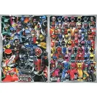 Plastic Sheet - Stationery - Kamen Rider × Super Sentai × Space Sheriff: Super Hero Taisen Z