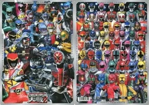 Plastic Sheet - Stationery - Kamen Rider × Super Sentai × Space Sheriff: Super Hero Taisen Z