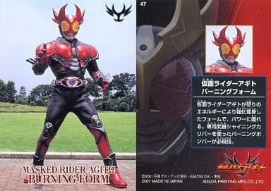 Trading Card - Kamen Rider Agito