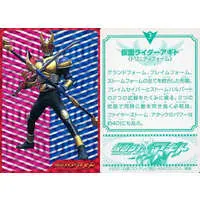 Trading Card - Kamen Rider Agito / Kamen Rider G3