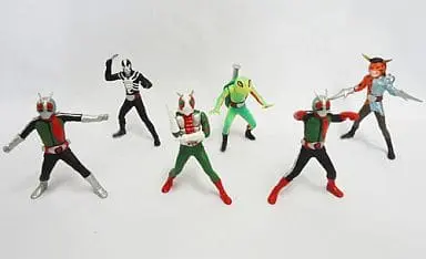 Trading Figure - Kamen Rider / Kamen Rider 2 & Kamen Rider 1 & Destron Combatmen & Kame Bazooka