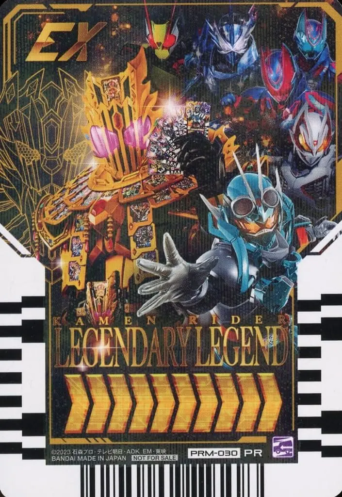 Ride Chemy Trading Card - Kamen Rider Gotchard / Kamen Rider Legend