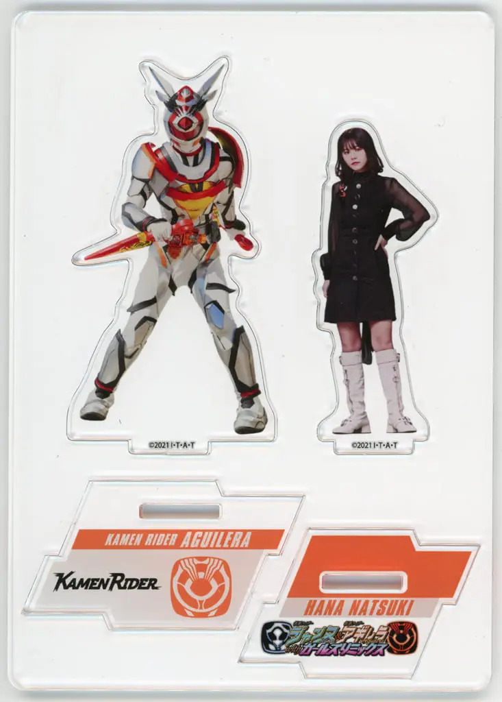 Acrylic stand - Kamen Rider Revice / Kamen Rider Jeanne & Kamen Rider Aguilera