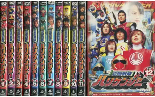 DVD - Ninpu Sentai Hurricaneger