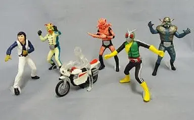 Trading Figure - Kamen Rider / Kanibubbler & Dokugander & Shocker Rider