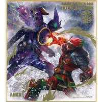 Illustration Board - Kamen Rider OOO / Kamen Rider OOO (Character)