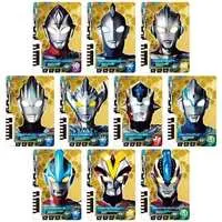 Ultra Dimension Cards - Ultraman Ginga S / Ultraman Ginga Victory & Ultraman Victory & Ultraman Fuma & Ultraman Titas