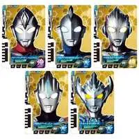 Ultra Dimension Cards - Ultraman Ginga S / Ultraman Ginga Victory & Ultraman Victory & Ultraman Fuma & Ultraman Titas