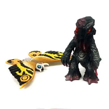 Trading Figure - Godzilla / Hedorah & Mothra