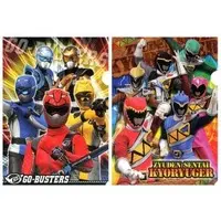 Stationery - Plastic Folder - Zyuden Sentai Kyoryuger