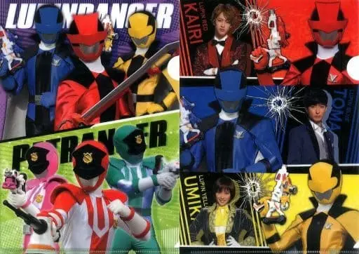 Stationery - Plastic Folder - Kaitou Sentai Lupinranger VS Keisatsu Sentai Patranger