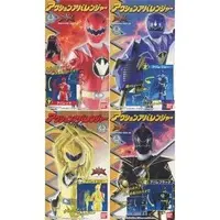 Plastic model - Bakuryuu Sentai Abaranger / AbareBlack & AbareYellow & AbareBlue & AbareMax