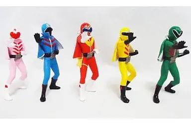 Trading Figure - Himitsu Sentai Gorenger / Kirenger & Momorenger & Aorenger & Akarenger