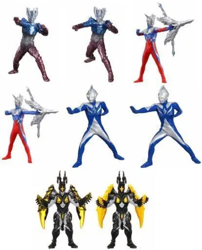 Trading Figure - Ultraman Cosmos / Zetton & Ultraman Saga