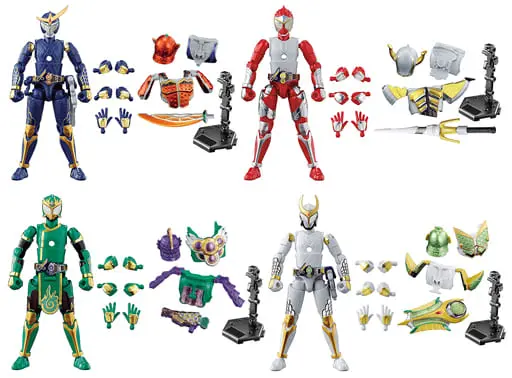 Trading Figure - Kamen Rider Gaim / Kamen Rider Gaim (Character) & Kamen Rider Zangetsu & Kamen Rider Ryugen & Kamen Rider Baron