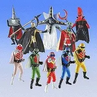 Trading Figure - Himitsu Sentai Gorenger / Momorenger & Kirenger & Aorenger & Akarenger