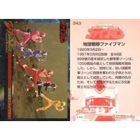 Trading Card - Chikyuu Sentai Fiveman