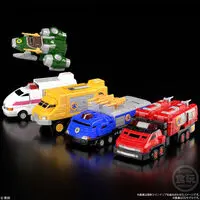 Premium Bandai Limited - Super Mini Pla - Kyukyu Sentai GoGoFive / Grand Liner