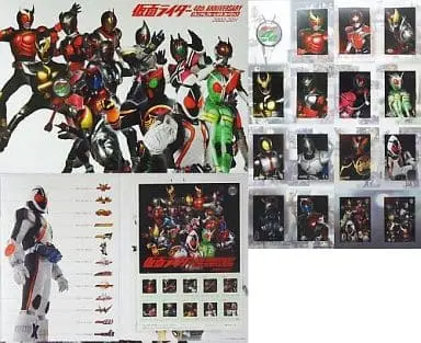 Postcard - Kamen Rider Ryuki / Kamen Rider Ryuki (Character) & Kamen Rider Kuuga (Character) & Kamen Rider Agito (Character)