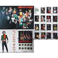 Postcard - Kamen Rider X / Kamen Rider V3 (Character)