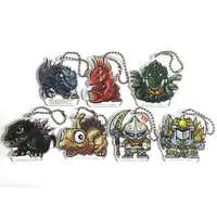 Key Chain - Godzilla / Biollante & Titanosaurus & Jet Jaguar