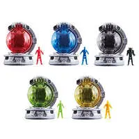 Transformation Devices - Uchu Sentai Kyuranger / Kajiki Yellow & Chameleon Green & Oushi Black & Ookami Blue