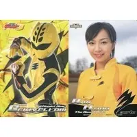 Plastic Sheet - Stationery - Juken Sentai Gekiranger / GekiYellow