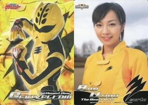 Plastic Sheet - Stationery - Juken Sentai Gekiranger / GekiYellow