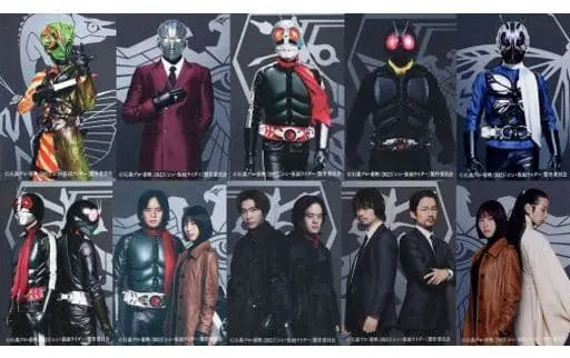 Character Card - Kamen Rider / Kamen Rider 1 & Shocker Rider & Kamen Rider 2