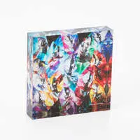 Acrylic Block - Ultraman Ginga S / Ultraman Victory