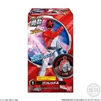 Trading Figure - Bakuage Sentai Boonboomger / Bun Red