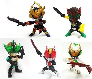 Trading Figure - Kamen Rider OOO / Kamen Rider Den-O & Kamen Rider OOO (Character) & Kamen Rider Zeronos & Kamen Rider Zangetsu