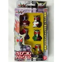 Trading Figure - Kamen Rider W / Kamen Rider Double & Kamen Rider Accel