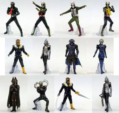 Trading Figure - Kamen Rider / Shocker Rider & Kamen Rider 2 & Kamen Rider 1