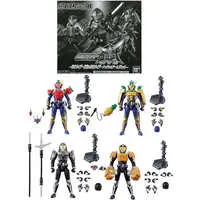 Trading Figure - Kamen Rider Gaim / Kamen Rider Gaim (Character) & Kamen Rider Knuckle & Kamen Rider Kurokage