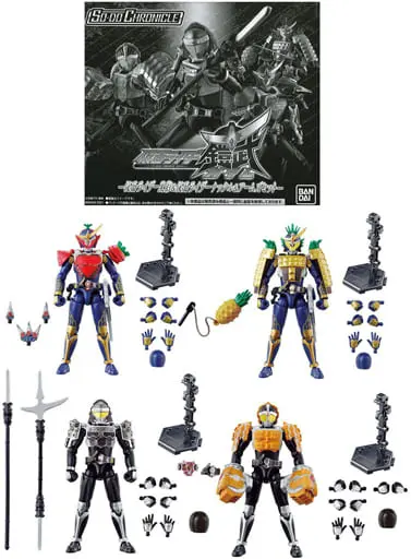 Trading Figure - Kamen Rider Gaim / Kamen Rider Gaim (Character) & Kamen Rider Knuckle & Kamen Rider Kurokage