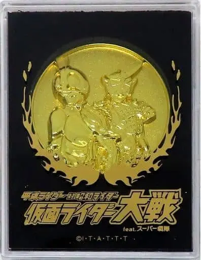 Commemorative medal - Kamen Rider / Kamen Rider Gaim (Character) & Kamen Rider 1